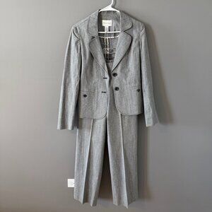 White House Black Market Gray Suit